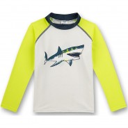 Preisvergleich für Oberteile: Rashguard neongelb Gr. 128 Jungen Kinder