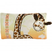 Preisvergleich für Heimtextilien: Rechteckiges Kissen Giraffe Gina GREEN 43x25 cm (47243) bunt Gr. 43 x 25