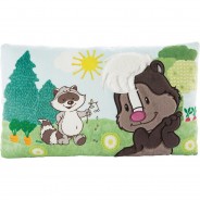 Preisvergleich für Heimtextilien: Rechteckiges Kissen Stinktier und Waschbär  43x25 cm (47349) bunt Gr. 43 x 25