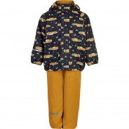 Preisvergleich für Jacken & Outdoorkleidung: Regenanzug  gelb Gr. 110 Jungen Kleinkinder