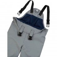 Preisvergleich für Hosen: Regenbekleidung Regenträgerhose gefüttert Regenhosen grau Gr. 92 Jungen Kinder