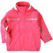 Preisvergleich für Jacken & Outdoorkleidung: Matschjacke - Regenjacke Kinder - 100% wasserdicht Regenjacken Kinder pink Gr. 74  Baby