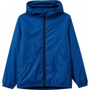 Preisvergleich für Jacken & Outdoorkleidung: Regenjacke für Mädchen blau Gr. 170 Jungen Kinder