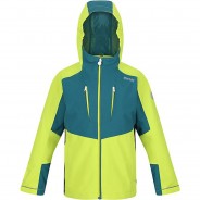 Preisvergleich für Jacken & Outdoorkleidung: Regenjacke HIGHTON JKIII  grün Gr. 176 Jungen Kinder
