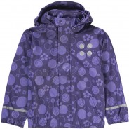 Preisvergleich für Jacken & Outdoorkleidung: Regenjacke  lila Gr. 116 Mädchen Kinder