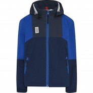 Preisvergleich für Jacken & Outdoorkleidung: Regenjacke mit abnehmbarer Kapuze LWJochy blau Gr. 104