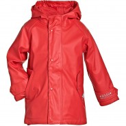 Preisvergleich für Jacken & Outdoorkleidung: Regenmantel 100% wasserdicht Regenmäntel Kinder rot Gr. 152  Kinder