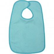 Preisvergleich für Essen & Trinken: Riesen-Klettlätzchen, Basic, türkis, 30x45cm
