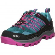 Preisvergleich für Schuhe: Rigel Outdoorschuh Leder-/Textilkombination uni Outdoorschuhe aqua Gr. 38 Mädchen Kinder