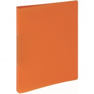 Preisvergleich für Schulbedarf: Ringbuch A4 16mm PP 2-Ring-Mechanik orange