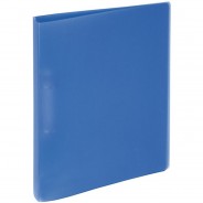Preisvergleich für Schulbedarf: Ringbuch A4 25mm PP 2-Ring-Mechanik blau