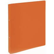 Preisvergleich für Schulbedarf: Ringbuch A4 25mm PP 2-Ring-Mechanik orange