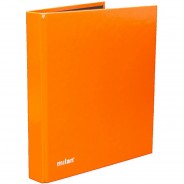 Preisvergleich für Schulbedarf: Ringbuch A5 2-Ring mandarine orange