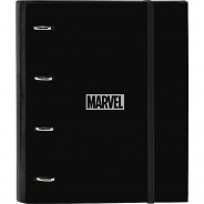 Preisvergleich für Schulbedarf: Ringbuch/Zeugnismappe A4 Marvel schwarz