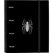 Preisvergleich für Schulbedarf: Ringbuch/Zeugnismappe A4 Spider-Man schwarz Modell 1