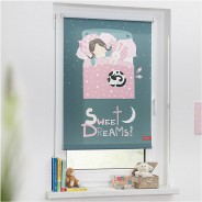 Preisvergleich für Heimtextilien: Rollo Klemmfix, ohne Bohren, Verdunkelung, Sweet Dreams - Grau Rosa grau Gr. 80 x 150