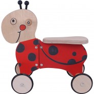 Preisvergleich für Kinderfahrzeuge: Rutschtier Marienkäfer Funny rot