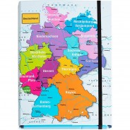 Preisvergleich für Schulbedarf: Sammelbox A4 Deutschland Gummizugverschluss mehrfarbig