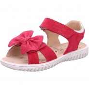 Preisvergleich für Schuhe: Sandale SPARKLE in WMS Weite M4 rot Gr. 29 Mädchen Kinder