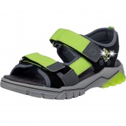 Preisvergleich für Schuhe: Sandalen Blinkies CROSS  schwarz/grau Gr. 27 Jungen Kleinkinder