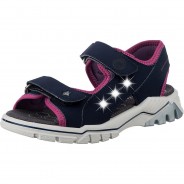 Preisvergleich für Schuhe: Sandalen Blinkies STAR  blau-kombi Gr. 34 Mädchen Kinder