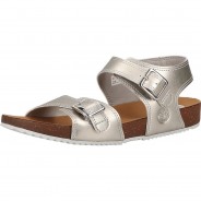 Preisvergleich für Schuhe: Sandalen CASTLE ISLAND  silber Gr. 31 Mädchen Kinder