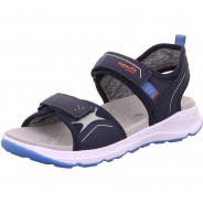 Preisvergleich für Schuhe: Sandalen CRISS CROSS WMS Weite M4  blau-kombi Gr. 36 Jungen Kinder