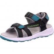 Preisvergleich für Schuhe: Sandalen CRISS CROSS WMS Weite M4  schwarz/grün Gr. 42 Jungen Kinder