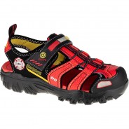 Preisvergleich für Schuhe: Sandalen Damager III Sandal 400072L-BKRD Outdoorsandalen  rot Gr. 35 Jungen Kinder