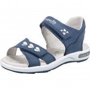 Preisvergleich für Schuhe: Sandalen EMILY WMS Weite M4  blau Gr. 25 Mädchen Kleinkinder