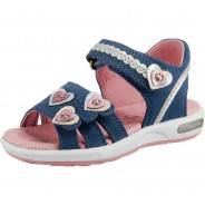 Preisvergleich für Schuhe: Sandalen EMILY WMS Weite M4  blau-kombi Gr. 29 Mädchen Kinder