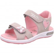 Preisvergleich für Schuhe: Sandalen EMILY , WMS-Weite M4 hellgrau Gr. 31 Mädchen Kinder