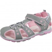 Preisvergleich für Schuhe: Sandalen  hellgrau Gr. 27 Mädchen Kleinkinder