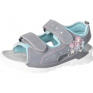 Preisvergleich für Schuhe: Sandalen  hellgrau Gr. 28 Mädchen Kleinkinder