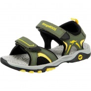 Preisvergleich für Schuhe: Sandalen K MONT  grün/gelb Gr. 39 Jungen Kinder