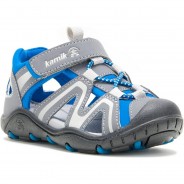 Preisvergleich für Schuhe: Sandalen KICK  blau/grau Gr. 30 Jungen Kinder