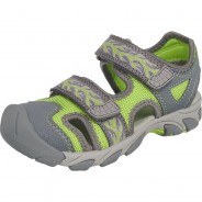 Preisvergleich für Schuhe: Sandalen Klassische Sandalen grau Gr. 32 Jungen Kinder