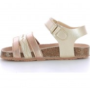 Preisvergleich für Schuhe: Sandalen KPEPS  gold Gr. 30 Mädchen Kinder