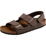 Preisvergleich für Schuhe: Sandalen MILANO  dunkelbraun Gr. 32 Jungen Kinder