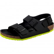 Preisvergleich für Schuhe: Sandalen MILANO  schwarz/gelb Gr. 35 Jungen Kinder