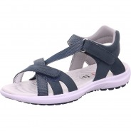 Preisvergleich für Schuhe: Sandalen RAINBOW WMS Weite M4  blau Gr. 34 Mädchen Kinder