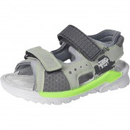Preisvergleich für Schuhe: Sandalen ROAD  grün/grau Gr. 38 Jungen Kinder