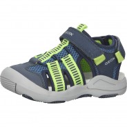 Preisvergleich für Schuhe: Sandalen Sandalen blau/gelb Gr. 29 Jungen Kinder