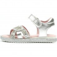 Preisvergleich für Schuhe: Sandalen Sandalen silber Gr. 31 Mädchen Kinder