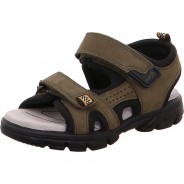 Preisvergleich für Schuhe: Sandalen SCORPIUS WMS Weite M4  khaki/schwarz Gr. 32 Jungen Kinder