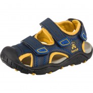 Preisvergleich für Schuhe: Sandalen SEATURTLE2  blau/gelb Gr. 27 Jungen Kleinkinder