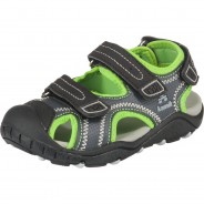 Preisvergleich für Schuhe: Sandalen SEATURTLE2  grau/grün Gr. 32 Jungen Kinder