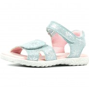 Preisvergleich für Schuhe: Sandalen SOLE  von RICHTER hellblau Gr. 32 Mädchen Kinder