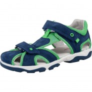 Preisvergleich für Schuhe: Sandalen WILLIAMS  blau/grün Gr. 27 Jungen Kleinkinder