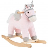 Preisvergleich für Kleinkindspielzeug: Schaukeltier Einhorn Schaukeltiere pink/rosa